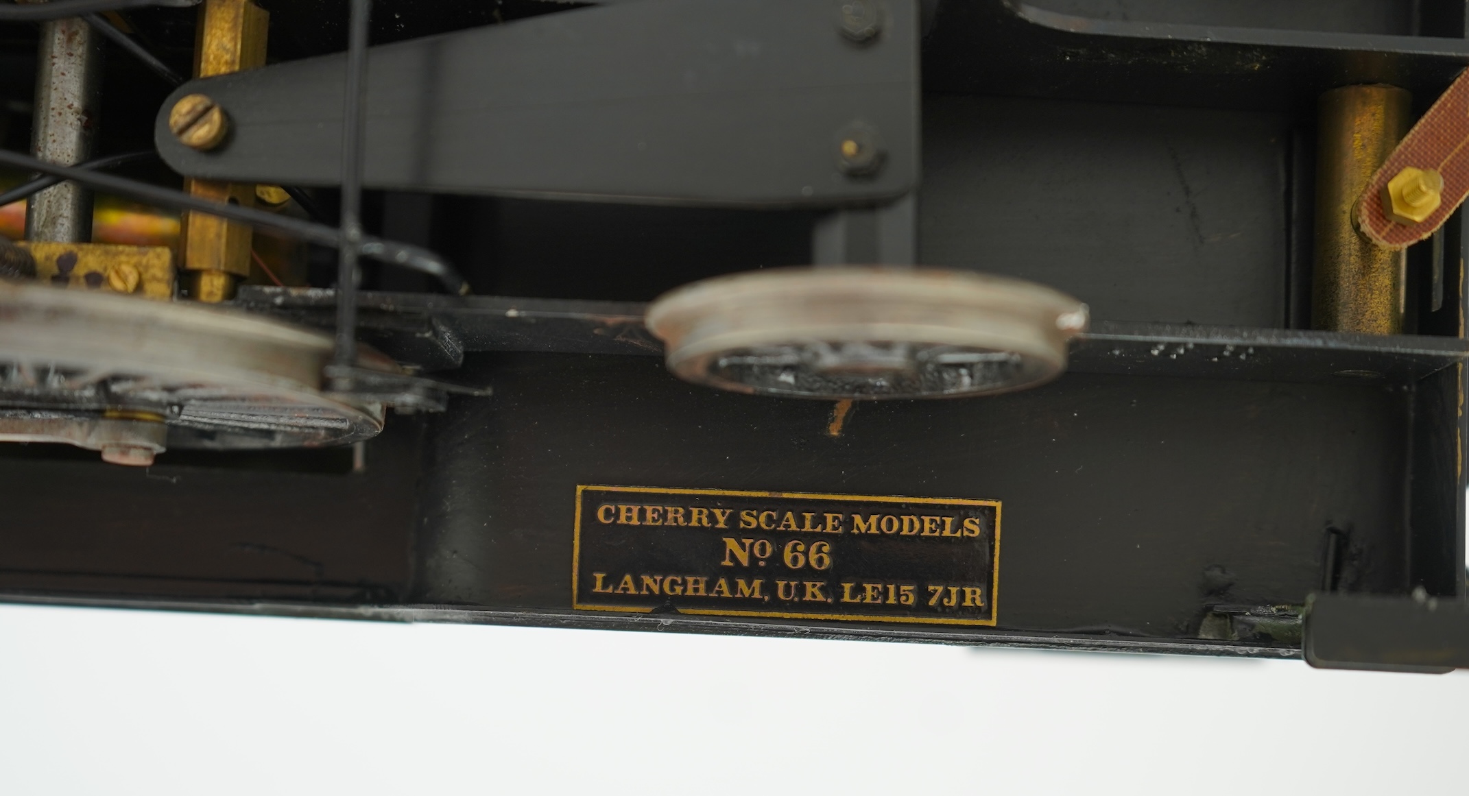 A Gauge One Cherry Scale Models (No. 66) model of GWR The Great Bear 111, 4-6-2 locomotive with bogie tender, powered for two rail operation.